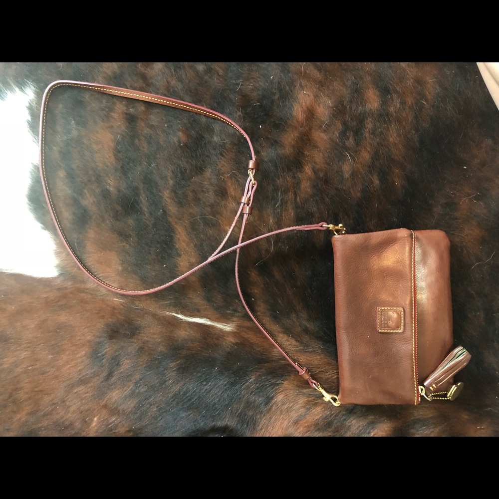 Dooney Burke brown crossbody
